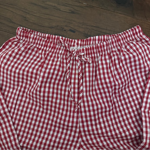 Cute Red Gingham Pants - Picture 2 of 4